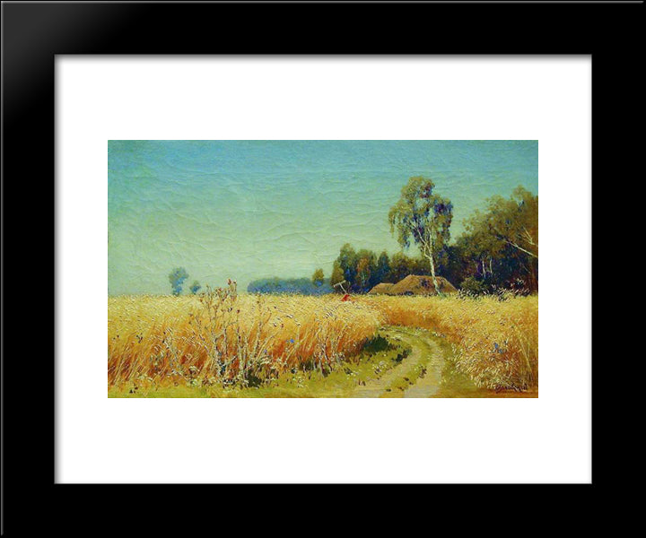 Grain Is Maturing 20x24 Black Modern Wood Framed Art Print Poster by Orlovsky, Volodymyr