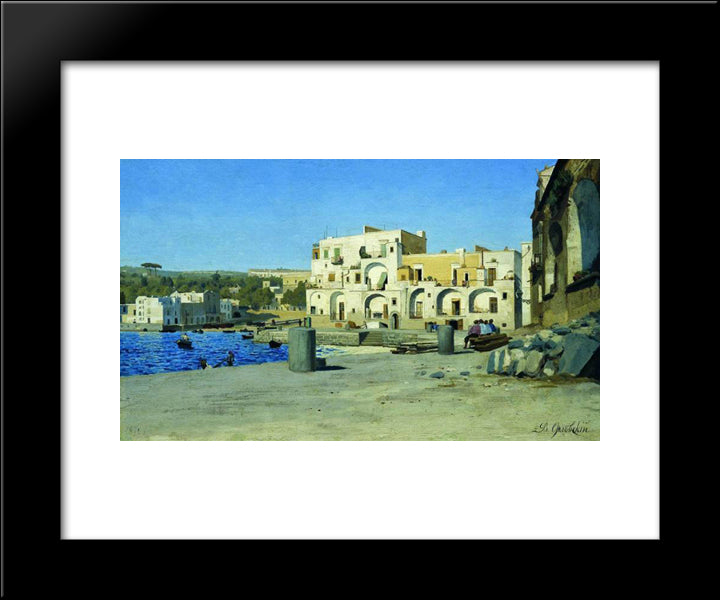 In Italy 20x24 Black Modern Wood Framed Art Print Poster by Orlovsky, Volodymyr