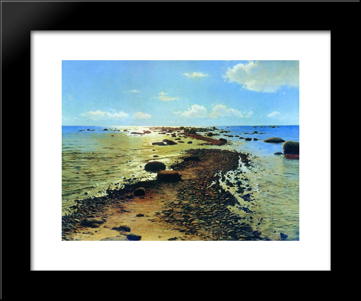 Shallow 20x24 Black Modern Wood Framed Art Print Poster by Orlovsky, Volodymyr