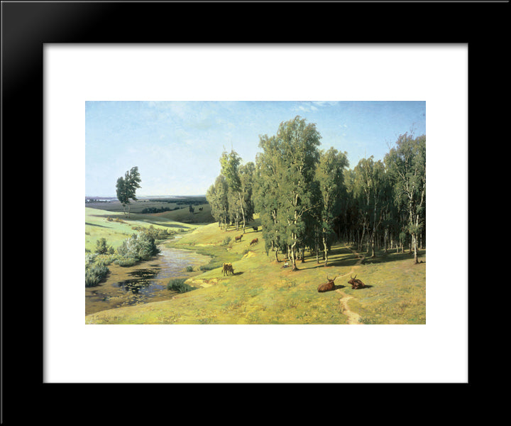Summer Day 20x24 Black Modern Wood Framed Art Print Poster by Orlovsky, Volodymyr