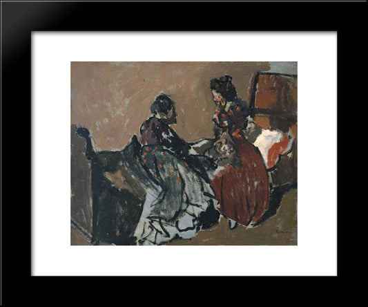 A Marengo 20x24 Black Modern Wood Framed Art Print Poster by Sickert, Walter