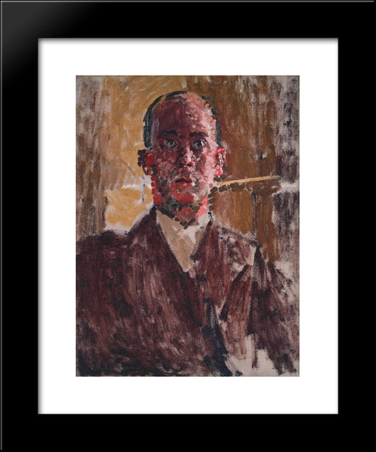 Harold Gilman 20x24 Black Modern Wood Framed Art Print Poster by Sickert, Walter