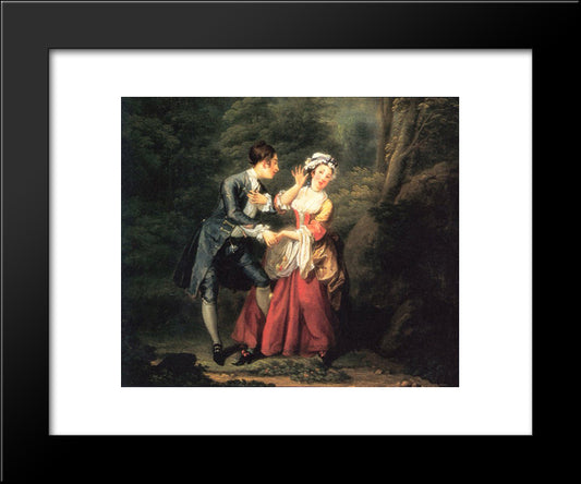 Before 20x24 Black Modern Wood Framed Art Print Poster by Hogarth, William