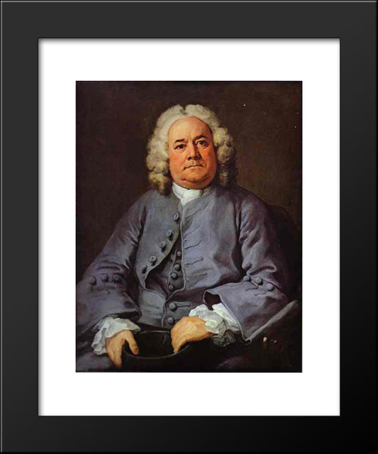 George Arnold 20x24 Black Modern Wood Framed Art Print Poster by Hogarth, William