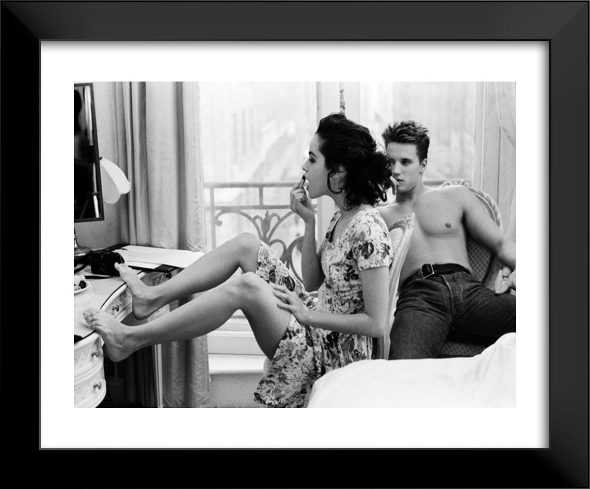 Patty Sylvia, Joseph Campaign 36x28 Black Modern Wood Framed Art Print Poster by Hanson, Pamela