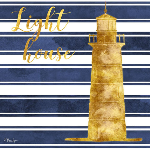 Cape Cod - IV - Gold Black Ornate Wood Framed Art Print with Double Matting by Brent, Paul