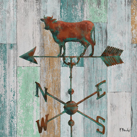 Burnished Vanes IV Black Ornate Wood Framed Art Print with Double Matting by Brent, Paul