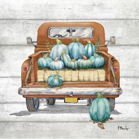 Heirloom Harvest V Black Ornate Wood Framed Art Print with Double Matting by Brent, Paul