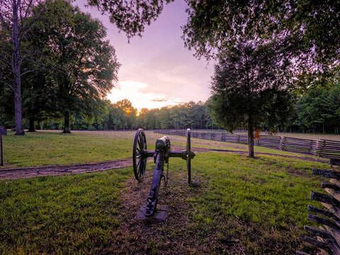 Chickamauga 2 Black Modern Wood Framed Art Print by Lee, Rachel