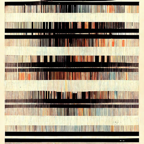 Dancing Filmstrip 1 Black Modern Wood Framed Art Print by Screendoor