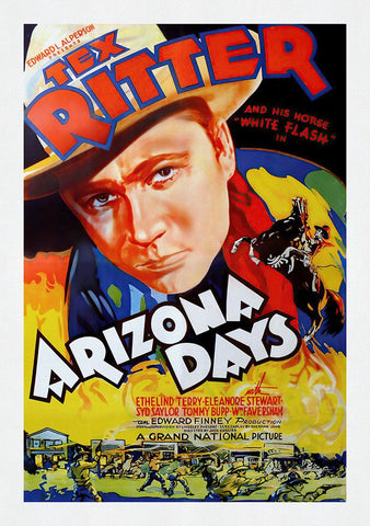 Arizona Days Black Modern Wood Framed Art Print by Screendoor