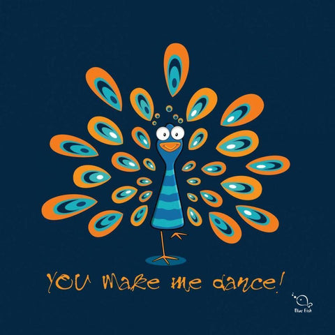 Dancing Feet Black Modern Wood Framed Art Print by Blue Fish