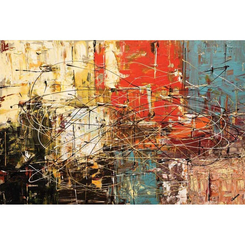 Artylicious Black Modern Wood Framed Art Print by Guedez, Carmen