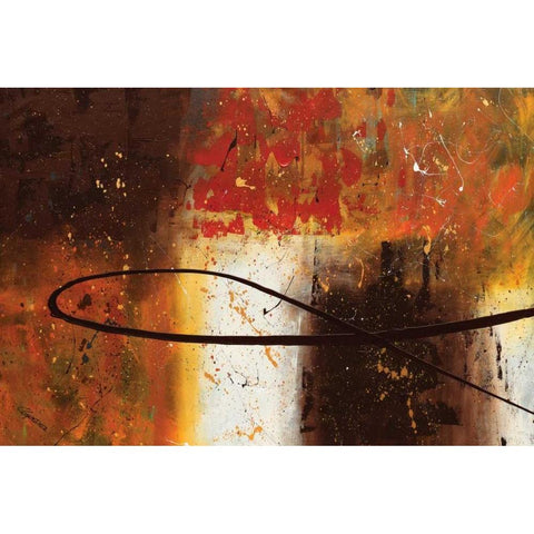 Travel Story Black Modern Wood Framed Art Print with Double Matting by Guedez, Carmen