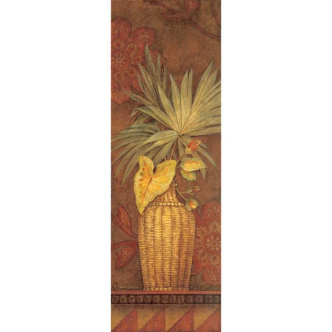 Cayo Largo II Gold Ornate Wood Framed Art Print with Double Matting by Gladding, Pamela