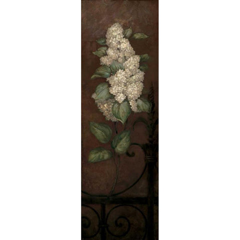 Gramercy Park Panel II White Modern Wood Framed Art Print by Gladding, Pamela
