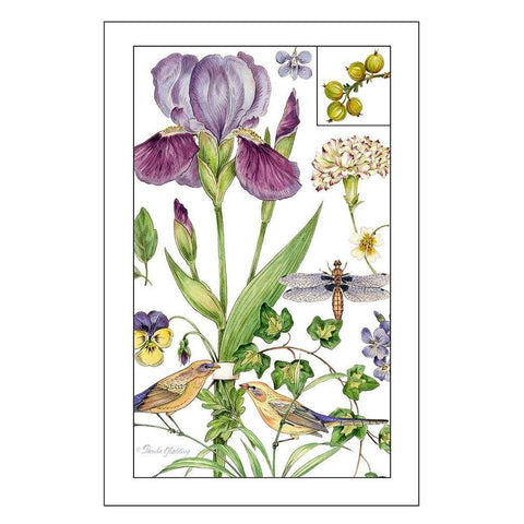 Print Botanical II Gold Ornate Wood Framed Art Print with Double Matting by Gladding, Pamela