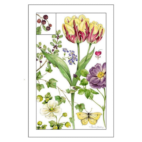 Print Botanical III Black Modern Wood Framed Art Print with Double Matting by Gladding, Pamela