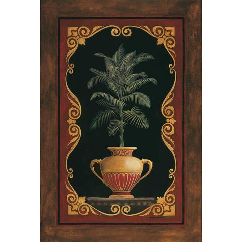 Golden Cocos Gold Ornate Wood Framed Art Print with Double Matting by Gorham, Gregory