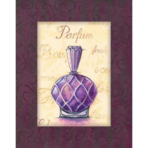 Parfum III Black Modern Wood Framed Art Print by Gorham, Gregory