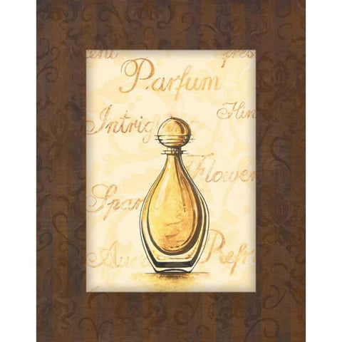 Parfum IV Black Modern Wood Framed Art Print by Gorham, Gregory