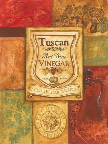 Tuscan Vinegar Black Ornate Wood Framed Art Print with Double Matting by Gorham, Gregory