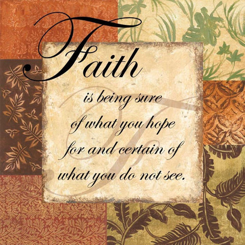 Faith - special Black Ornate Wood Framed Art Print with Double Matting by Gorham, Gregory