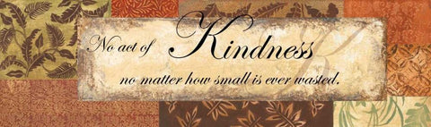 Kindness - special Black Ornate Wood Framed Art Print with Double Matting by Gorham, Gregory