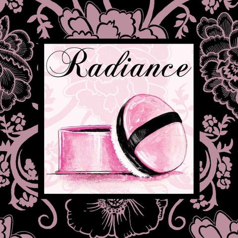 Fashion Pink Radiance White Modern Wood Framed Art Print by Gorham, Gregory