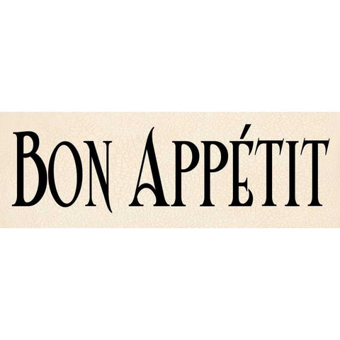 Bon Appetit I Gold Ornate Wood Framed Art Print with Double Matting by Harbick, N