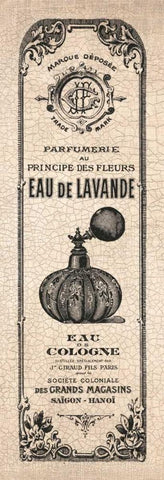 Hotel Bath Panel I Black Ornate Wood Framed Art Print with Double Matting by Harbick, N