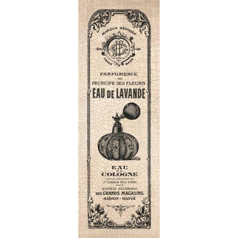 Hotel Bath Panel I Gold Ornate Wood Framed Art Print with Double Matting by Harbick, N