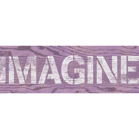 Purple Imagine Gold Ornate Wood Framed Art Print with Double Matting by Harbick, N