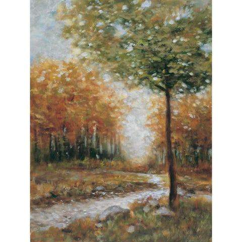 Country Retreat I Gold Ornate Wood Framed Art Print with Double Matting by Lee, Scott