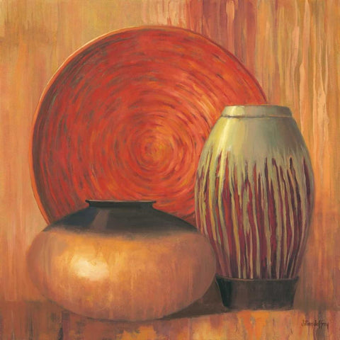 Ceramic Study II White Modern Wood Framed Art Print by Jeffrey, Jillian