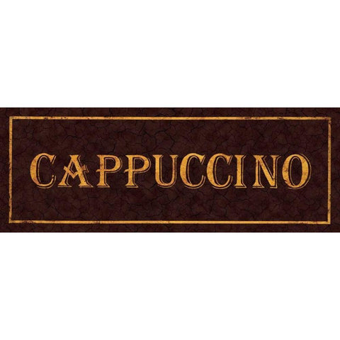 Cappuccino Black Modern Wood Framed Art Print with Double Matting by Jones, Catherine