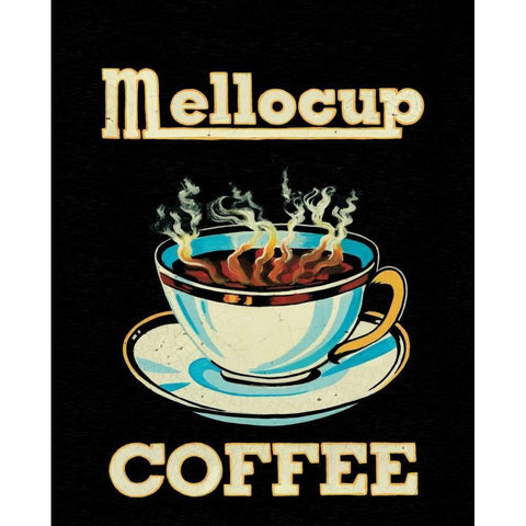 Mellocup White Modern Wood Framed Art Print by Jones, Catherine