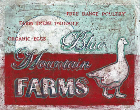 Blue Mountain Farms Black Ornate Wood Framed Art Print with Double Matting by Jones, Catherine