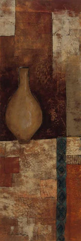 Autumn Solitude I Black Ornate Wood Framed Art Print with Double Matting by Kime, John