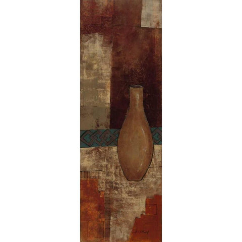 Autumn Solitude II Gold Ornate Wood Framed Art Print with Double Matting by Kime, John