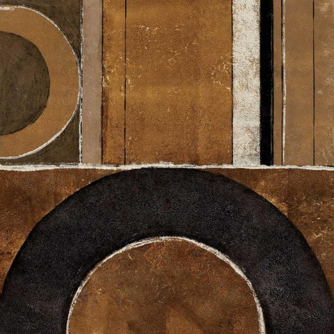 Loop to Loop I White Modern Wood Framed Art Print by Kime, John