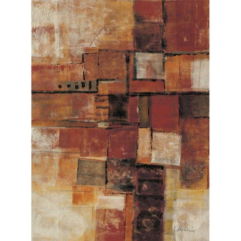Urban Walk II White Modern Wood Framed Art Print by Kime, John