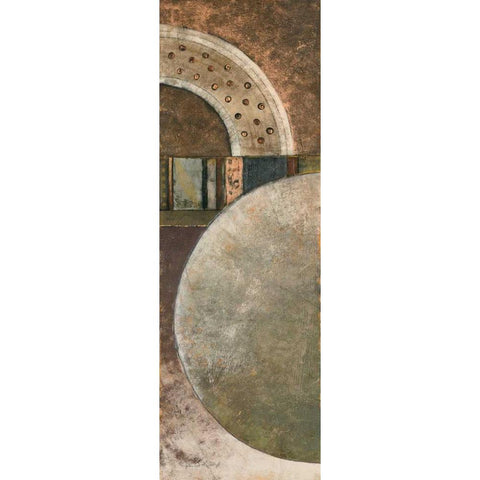 Around Town I Black Modern Wood Framed Art Print by Kime, John