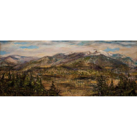 Bitterroot Valley II Gold Ornate Wood Framed Art Print with Double Matting by Monahan, Jodi