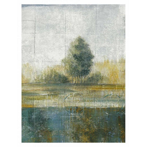 Stormy Weather VI White Modern Wood Framed Art Print by Martin, Cheryl