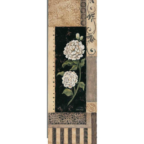 Victorian Summer II Black Modern Wood Framed Art Print by Misa, Eva