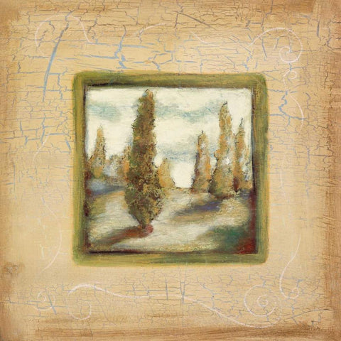 Summer Light I Gold Ornate Wood Framed Art Print with Double Matting by Osborne, Susan