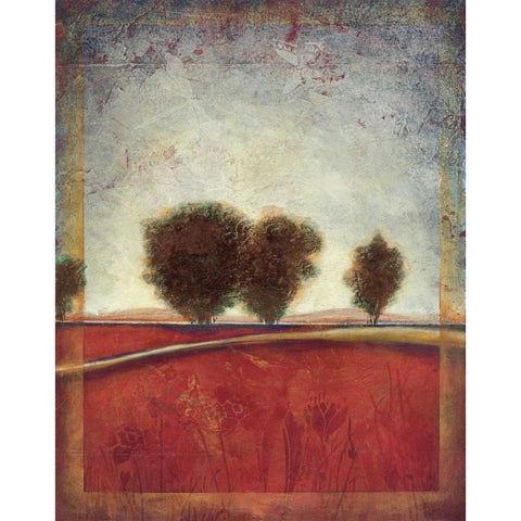 High Country II Black Modern Wood Framed Art Print with Double Matting by Osborne, Susan