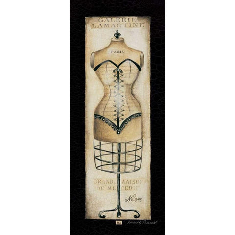 Galerie La Martiene No. 345 Black Modern Wood Framed Art Print with Double Matting by Poloson, Kimberly