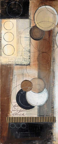 Rush Hour I Black Ornate Wood Framed Art Print with Double Matting by Poloson, Kimberly